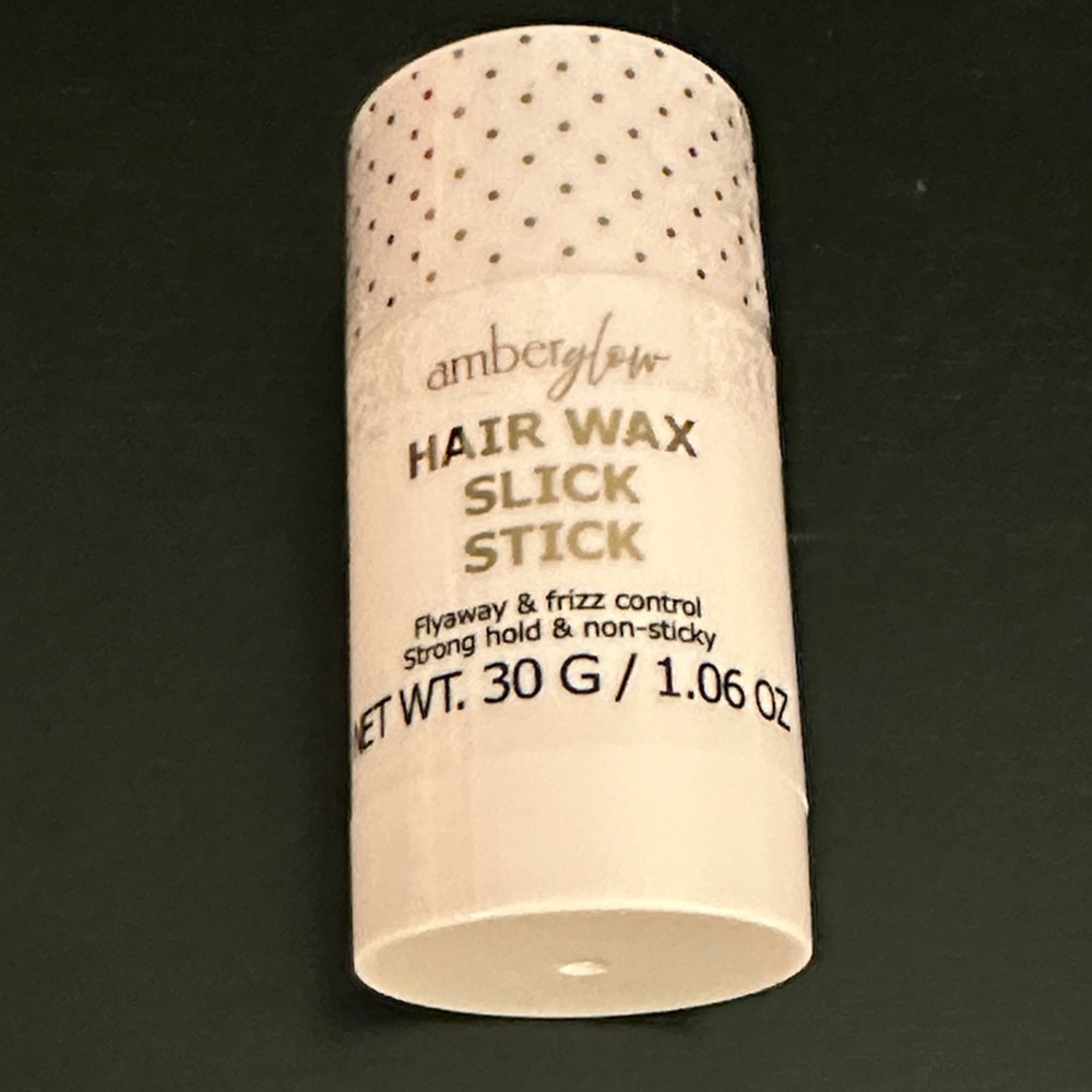 AmberGlow Hair Wax Slick Stick - Flyaway & Frizz Control